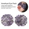 ZJchao Jade Eye Mask, Amethyst Eye Pack Wrinkle Puff Eliminate Dark Circles Fading Quartz Stone Eye Patch Jade Stone, Reusable Jade Eye Pack For Cold & Heat Compress view 3