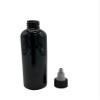 Natural Farms 4 oz Black Cosmo Plastic Bottles -12 Pack Empty Bottle Refillable - BPA Free - Essential Oils - Aromatherapy | Black/Natural Twist Top Cap - Made in the USA view 3