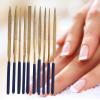 10pcs Alloy Coated Grinding Files Set - Nail Care & Jewelry Making Tools, Sanding Cuticle Nippers, Manicure Repair Kit view 2