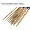 10pcs Alloy Coated Grinding Files Set - Nail Care & Jewelry Making Tools, Sanding Cuticle Nippers, Manicure Repair Kit view 4
