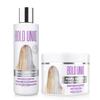 BOLD UNIQ Purple Hair Mask & Purple Conditioner Bundle - For Blonde, Platinum, Bleached, Silver, Gray, Ash - Remove Yellow Tones, Reduce Brassiness & Condition Dry, Damaged Hair. Cruelty-free & Vegan. view 1