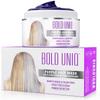 BOLD UNIQ Purple Hair Mask & Purple Conditioner Bundle - For Blonde, Platinum, Bleached, Silver, Gray, Ash - Remove Yellow Tones, Reduce Brassiness & Condition Dry, Damaged Hair. Cruelty-free & Vegan. view 3