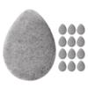 KOL Face Scrubber, Charcoal Infused Exfoliating Facial Cleansing Pads, Disposable Exfoliator Face Sponge for Daily Cleaning and Makeup Removal, 12 Count view 1