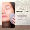 KOL Face Scrubber, Charcoal Infused Exfoliating Facial Cleansing Pads, Disposable Exfoliator Face Sponge for Daily Cleaning and Makeup Removal, 12 Count view 3