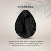 KOL Face Scrubber, Charcoal Infused Exfoliating Facial Cleansing Pads, Disposable Exfoliator Face Sponge for Daily Cleaning and Makeup Removal, 12 Count view 4