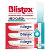 Blistex Medicated Lip Ointment 3 Count, 0.21 Oz. Relieves Cold Sores & Helps Heal Dry Chapped Lips, Lip Sores & Blisters Pain Relief Healing Balm, Stocking Stuffer for Holiday view 1