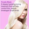 BOLD UNIQ Purple Hair Mask For Blonde, Platinum, Bleached, Silver, Gray, Ash & Brassy Hair & BoldPlex 5 Bond Strengthening Protein Conditioner - Remove Yellow Tones and Condition Dry, Damaged Hair view 4