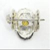 Skelapparel Western Epoxy Concho Bohemian howlite squash Blossom hair barrette Hair stick (Yellow) view 3