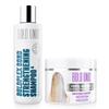 BOLD UNIQ Purple Hair Mask For Blonde, Platinum, Bleached, Silver, Gray, Ash & Brassy Hair & BoldPlex 4 Bond Strengthening Protein Shampoo Bundle - Remove Yellow Tones and Condition Dry, Damaged Hair view 1