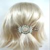 Skelapparel Southwest Bohemian howlite stone squash Blossom hair barrette Hair stick (white) view 4
