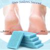 Maryton Disposable Foot Scrubber Pumice Pads, Pedicure Pumice Stone Dead Skin Callus Remover for Feet, 40Pcs (Blue Medium Coarse) view 4