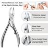 Podiatrist Nail Clippers, Professional Thick & Ingrown Toenail Clippers for Men & Seniors,Pedicure Clippers Toenail Cutters, Super Sharp Curved Blade Grooming Tool view 3