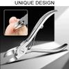 Podiatrist Nail Clippers, Professional Thick & Ingrown Toenail Clippers for Men & Seniors,Pedicure Clippers Toenail Cutters, Super Sharp Curved Blade Grooming Tool view 4