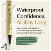 Liquid Eyeliner - Hypoallergenic Eyeliner with Fine Brush Tip, Long-Lasting Waterproof Eye Liner - Cruelty-Free, Vegan, Hypoallergenic, Gluten-Free, Smooth Liquid Eye Liner, Shimmer Spring Green 2mL view 3
