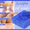 Maryton Disposable Foot Scrubber Pumice Pads, Pedicure Pumice Stone Dead Skin Callus Remover for Feet, 40Pcs (Dark Blue Coarse) view 2