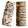 2 Pcs Large Hair Detangling Comb Wide Tooth Comb for Women and Men Curly Hair Wet Dry view 1