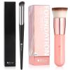 DUcare Foundation Brush for Liquid Makeup +Concealer Brush Under Eye view 1