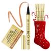 Liquid Eyeliner - Hypoallergenic Eyeliner with Fine Brush Tip, Long-Lasting Waterproof Eye Liner - Cruelty-Free, Vegan, Hypoallergenic, Gluten-Free, Smooth Liquid Eye Liner, Shimmer Gold Brown 2mL view 1