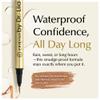 Liquid Eyeliner - Hypoallergenic Eyeliner with Fine Brush Tip, Long-Lasting Waterproof Eye Liner - Cruelty-Free, Vegan, Hypoallergenic, Gluten-Free, Smooth Liquid Eye Liner, Shimmer Gold Brown 2mL view 3