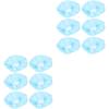 KALLORY 400pcs Disposable Bath Caps for Women Multifunctional Shower Hats Elastic Design for Hair Curls and Braids Essential Hair Care Accessory view 1