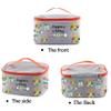 PXTIDY Gambler Cosmetic Case Game Lover Gifts Happiness is Yelling Game Gambling Travel Bag Lucky Game Gift for Lover Mom view 3