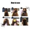 ericotry 2Pcs Charming Hair Comb Bump It Up Volume Inserts Bo Beehive Base Cushion Pad Hair Stick Bun Maker Accessories for Women Lady Girl (Brown) view 4