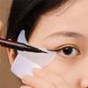 InfantLY Bright Mascara Shield Applicator Multifunctional Silicone Brush Lash Stopper Eyeliner Applicator Eye Makeup Tool for Eyelashes baffle view 2