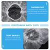 KALLORY 1000 pcs Disposable Shower shower caps for women disposable disposable shower caps disposable bath cap Caps, Multi- Thickening view 3