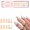 Kiara Sky Press On Nails | XPRESS PRO 100% Acrylic Nails | 30-Piece Kit Includes Nail Glue, Cuticle Pusher, File & Prep Pad | Coffin Medium - Your Highness view 1