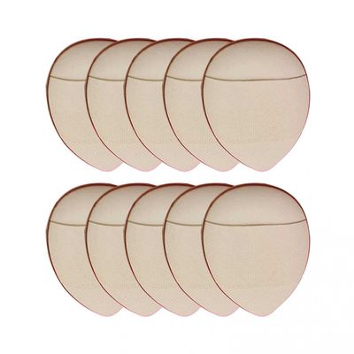 Fujiuia 5/10Pcs Finger Puff, Mini Makeup Puff Super Soft Blending Sponge Makeup Tools, Suitable For Loose Powder, Foundation, Concealer, Repair Cream, Eye Shadow