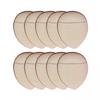 Fujiuia 5/10Pcs Finger Puff, Mini Makeup Puff Super Soft Blending Sponge Makeup Tools, Suitable For Loose Powder, Foundation, Concealer, Repair Cream, Eye Shadow view 1