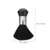 LALAFINA 3pcs Neck Duster Hair Cleaning Brush for Barbers Neck Duster Brush Set Neck Duster for Hair Cutting Brush for Hair, Black view 2
