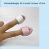 Fujiuia 5/10Pcs Finger Puff, Mini Makeup Puff Super Soft Blending Sponge Tools, Suitable For Loose Powder, Foundation, Concealer, Repair Cream, Eye Shadow, A02#Pink view 4