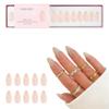 Kiara Sky Press On Nails | XPRESS PRO 100% Acrylic Nails | 30-Piece Kit Includes Nail Glue, Cuticle Pusher, File & Prep Pad | Almond Medium - Glisten Here view 1
