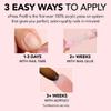 Kiara Sky Press On Nails | XPRESS PRO 100% Acrylic Nails | 30-Piece Kit Includes Nail Glue, Cuticle Pusher, File & Prep Pad | Almond Medium - Glisten Here view 3