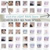 Light Rain Medium Size Hand-made Press on Nails, 3D Gel UV Finished False nails with Design by Professional Manicurist view 4