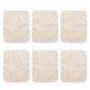 minkissy 6pcs Nylon Exfoliating Washcloths Double-Sided Back Scrubber for Gentle Deep Cleaning Skin- Scrubber Towels for Daily Exfoliation and Pore Prevention view 1