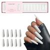 Kiara Sky Press On Nails | XPRESS PRO 100% Acrylic Nails | 30-Piece Kit Includes Nail Glue, Cuticle Pusher, File & Prep Pad | Coffin Long - Insti Gator view 1