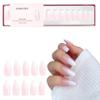 Kiara Sky Press On Nails | XPRESS PRO 100% Acrylic Nails | 30-Piece Kit Includes Nail Glue, Cuticle Pusher, File & Prep Pad | Medium Coffin - Pink Ombre view 1