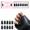 Kiara Sky XPRESS PRO 100% Acrylic Press On Nails - Instant Salon Quality Manicure, Long-Lasting, Easy Application, 30 Pieces Kit, Coffin Short-Over The Line view 1