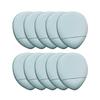 Fujiuia 5/10Pcs Finger Puff, Mini Makeup Puff Super Soft Blending Sponge Makeup Tools, Suitable For Loose Powder, Foundation, Concealer, Repair Cream, Eye Shadow, A03#Blue view 1