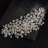 JWICOS Bride Wedding Hair Comb Silver Crystal Headpieces Bridal Hair Clip Side Comb Wedding Hair Accessories for Women and Girls (Silver) view 4