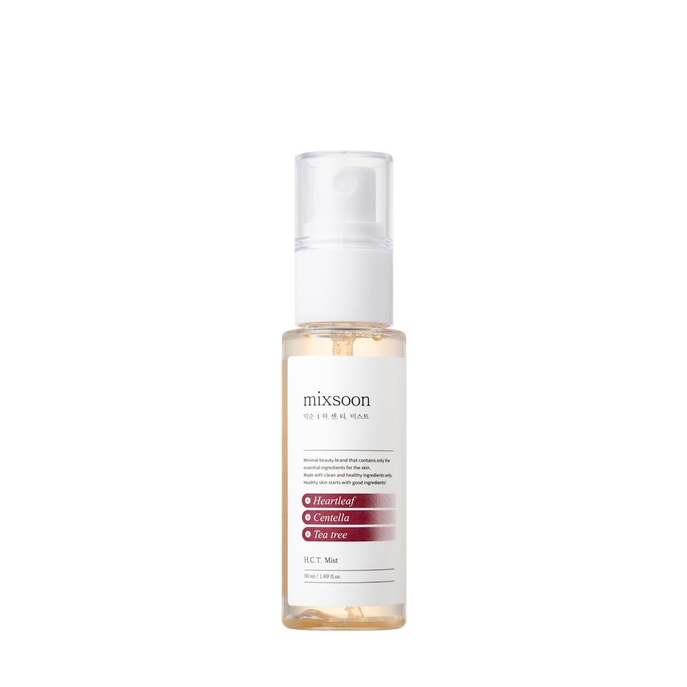 [MIXSOON] H.C.T. Mist 1.69 fl oz / 50ml | Face Moisturizing and Soothing Irritated Skin | Cruelty Free
