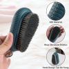 2 Pcs Nail Brush for Cleaning Fingernails, heavy Duty Finger Nail Scrub Brush Hand Scrub Brush with Hanging Rope, Narrow Bristles Fingernail Brush for Cleaning and Scrubbing Fingernails and Toes view 3