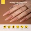 BURANO 5 in 1 Builder Base Gel 0.5 oz, Builder Gel for Nails Hard Gel Nail Extension Quick Building Gel, Builder Gel in a Bottle for Nail Pro & Beginner (NUDE) view 2