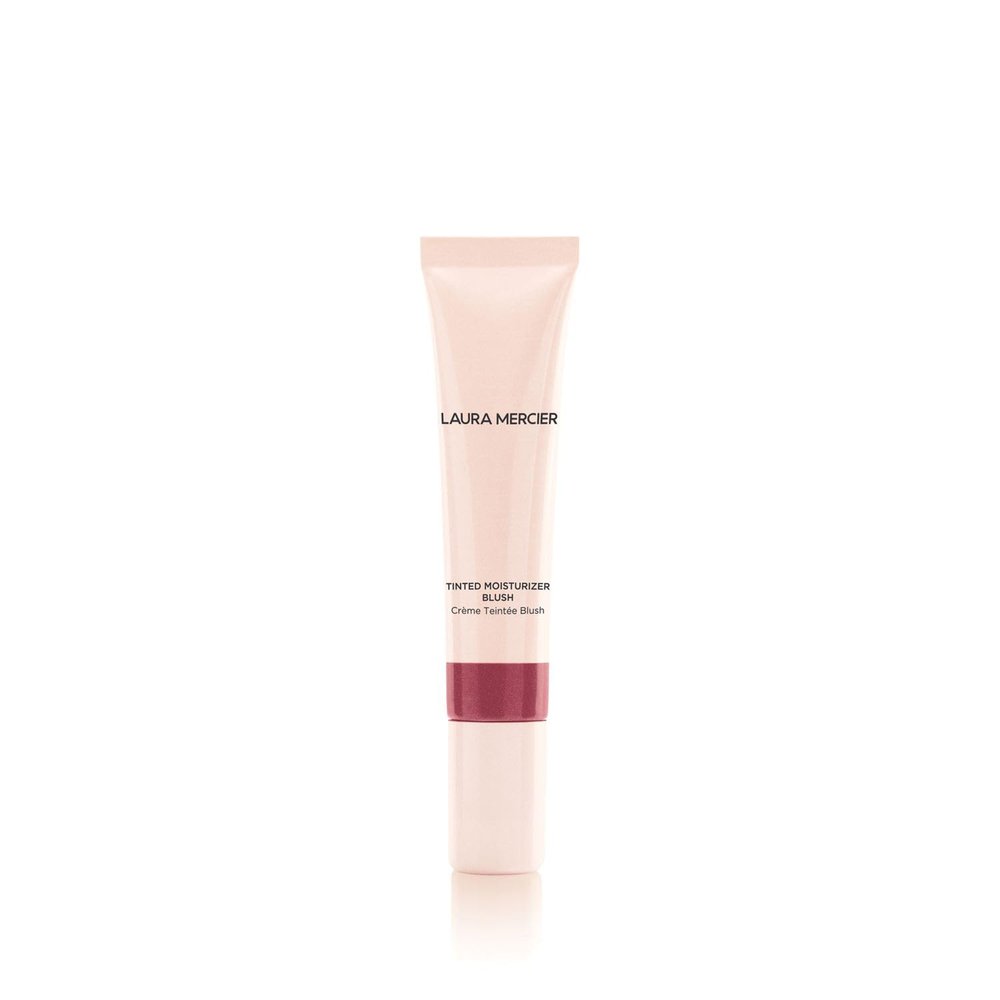 Laura Mercier Tinted Moisturizer Blush: Long Lasting Cream Blush, Lightweight, Buildable Coverage, 12 HR Hydrating Wear, Crme and Shimmer Finishes, Cheek Tint, Parasol