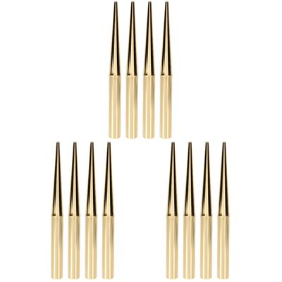 FRCOLOR 3sets Cute Lip Gloss Tubes Lip Holder Portable Lipstick Tubes for Travel 4pcs*3