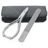 YNR Toenail Clippers Set by YNR Instruments England Podiatry Tool German Forged 6 inch Fungus Nail Nippers to Cut Thick Toe Nails With Nail File - Hospital Grade - 15cm view 1