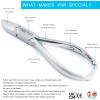 YNR Toenail Clippers Set by YNR Instruments England Podiatry Tool German Forged 6 inch Fungus Nail Nippers to Cut Thick Toe Nails With Nail File - Hospital Grade - 15cm view 2
