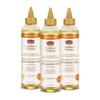 African Pride Moisture Miracle 5 Essential Hair Oils with Vitamin E (3 Pack) | Moisture, Shine, Protection, and Growth | Argan, Castor, Grapeseed, Coconut, and Olive Oil | 8 oz view 1